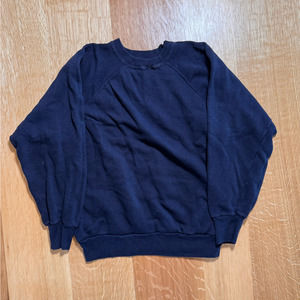 Vintage Cotton Crewneck - Navy